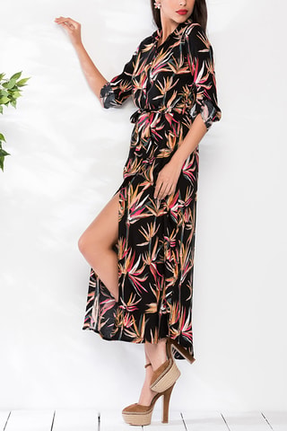 Robe chemise - Noir