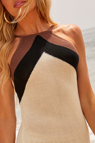 Robe de plage - Écru