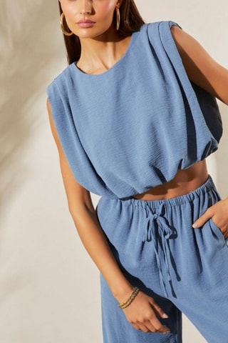 Crop top - Violet