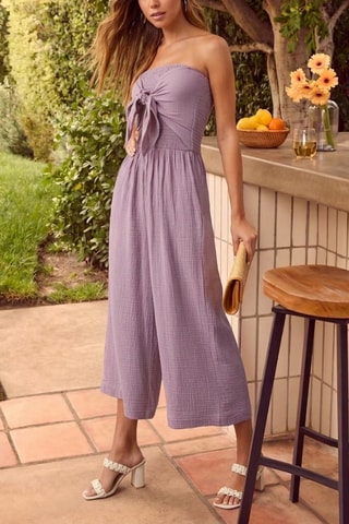 Combinaison bustier - Violet