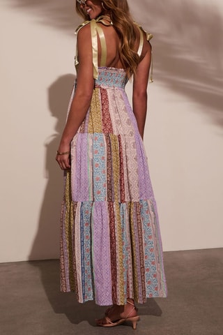 Robe longue - Multicolore