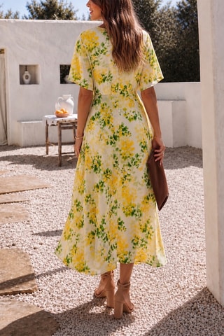 Robe longue - Écru