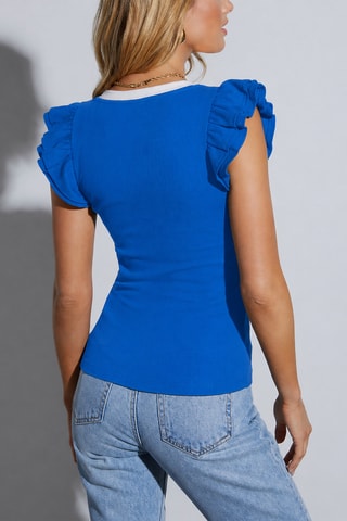 Top - Bleu