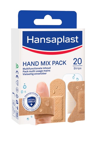 20 apósitos para manos