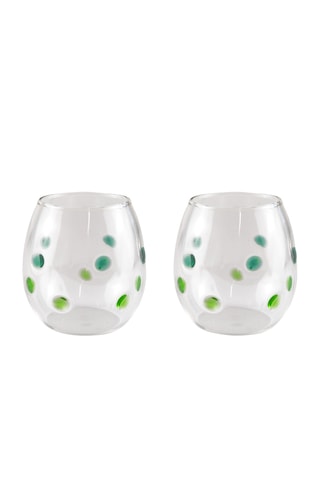 2 Borosilicaatglazen Waterglazen - 35 cl