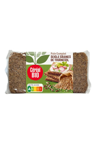 6 x Pain complet seigle tournesol - 500 g