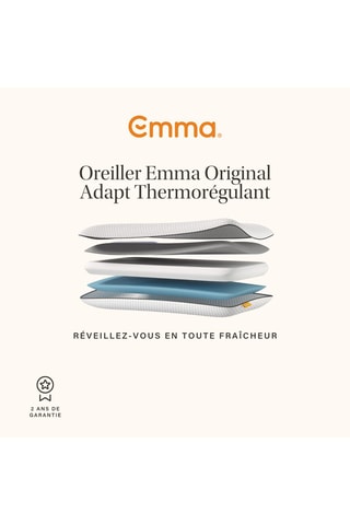 Thermoregulerend Kussen Original Adapt - Zacht - 1,16 kg Emma