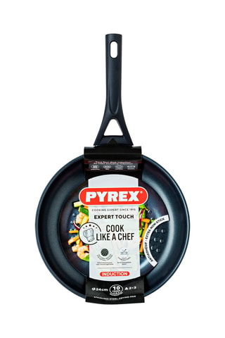 Sartén de acero inoxidable Expert Touch - 24 cm