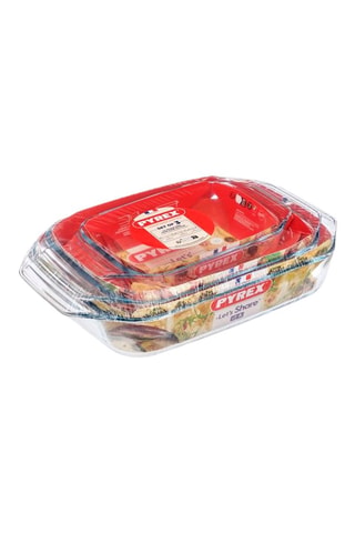 3 fuentes para horno Let’s Share! - 27 x 17/35 x 23/39 x 25 cm