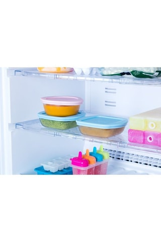 Fiambrera de vidrio de borosilicato y tapa de plástico sin BPA My First - 30 cl
