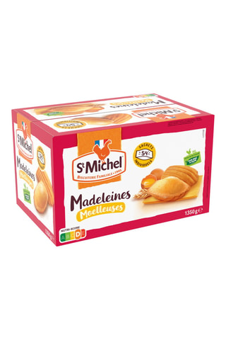 Madeleines moelleuses nature - 54 madeleines