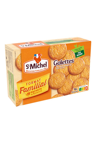 3 x Galettes au bon beurre - Format familial - 16 x 5 biscuits