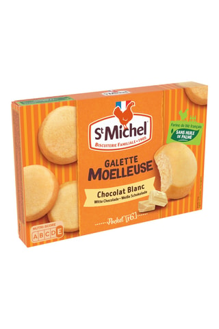 9 x Galettes Moelleuses chocolat blanc - 180 g