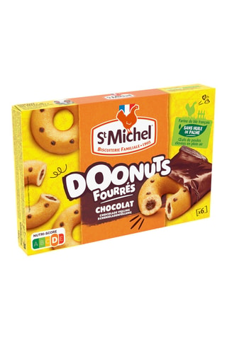 9 x Doonuts fourrés Chocolat - 180 g
