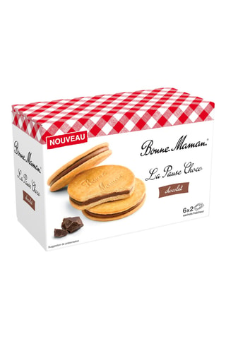 5 x Biscuits La Pause Choco - Chocolat au lait - 6 x 2 biscuits