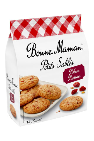 6 x Petits Sablés rhum raisin - 150 g