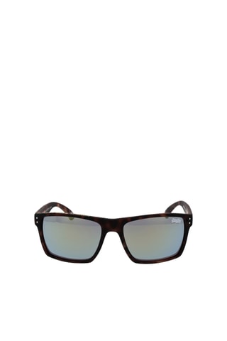 Lunettes de soleil homme - Verres effet miroir - Catégorie 3 - Superdry - Marron