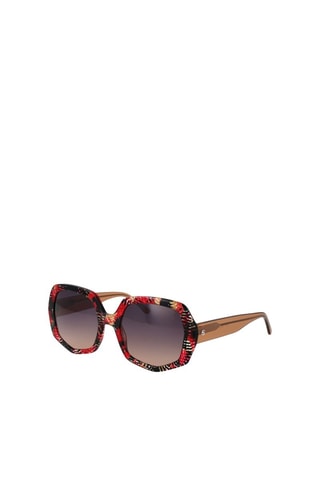 Zonnebril Dames -  Categorie 3 - Comma - Zwart, rood en paars