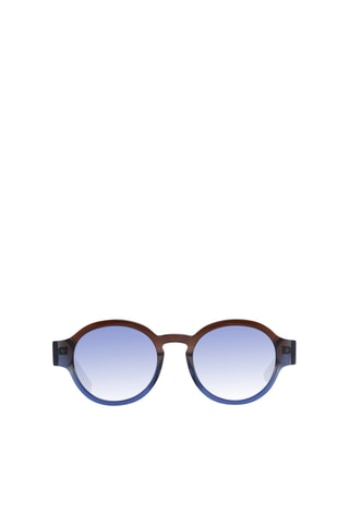 Lunettes de soleil homme - Catégorie 2 - Scotch & Soda - Bleu et marron