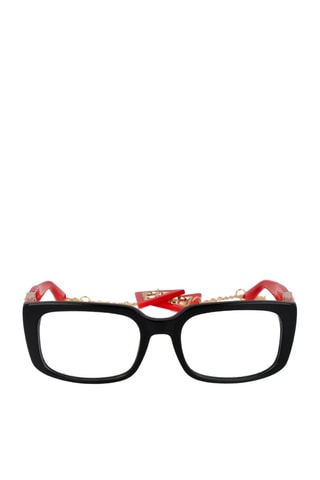 Bril - Dames - Guess - Zwart, rood en goudkleurig
