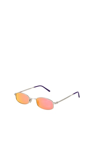 Zonnebril Heren - Zwart Spiegelende Glazen - UV400 - Funky Buddha - Goudkleurig