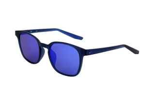 Lunettes de soleil homme Verres effet miroir - Catégorie 3 - Bleu