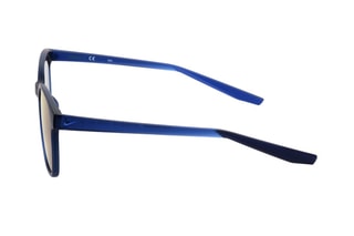 Lunettes de soleil homme Verres effet miroir - Catégorie 3 - Bleu