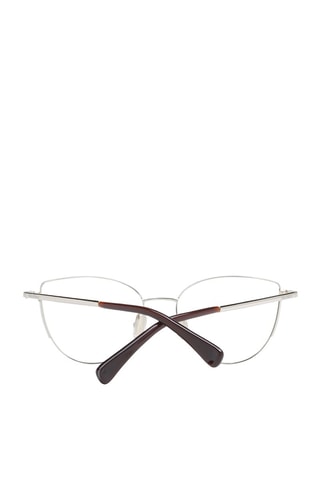 Lunettes de vue femme - Max Mara - Argenté et noir