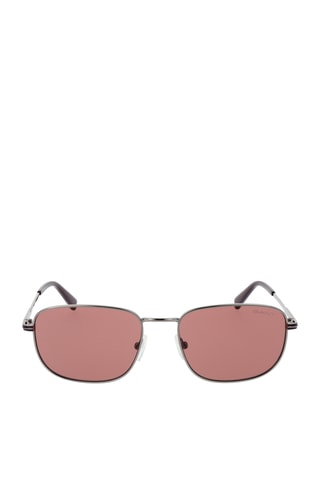 Lunettes de soleil homme - Catégorie 2 - Gant - Argenté