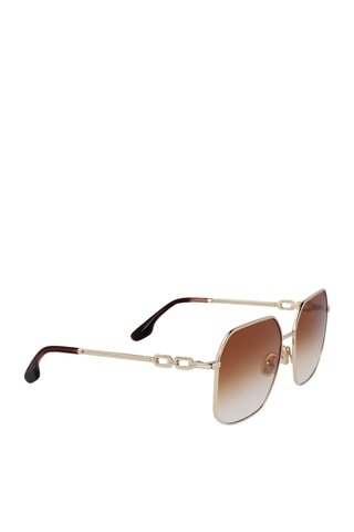 Lunettes de soleil femme - Catégorie 2 - Victoria Beckham - Doré