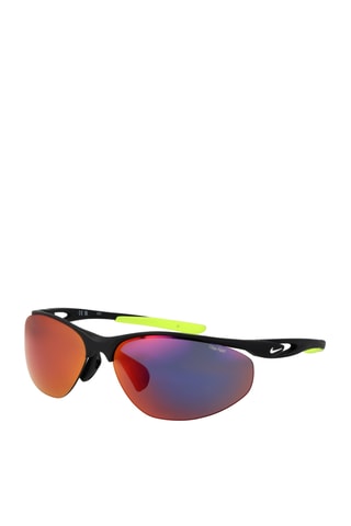 Lunettes de soleil homme - Verres effet miroir - Catégorie 3 - Nike - Noir