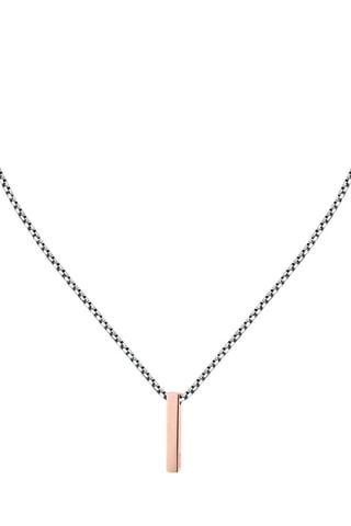 Colar Basic - Prateado e dourado-rosa