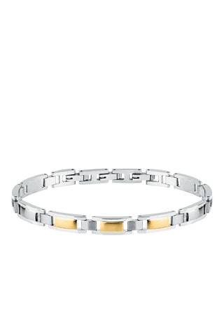 Pulseira - Prateado e dourado