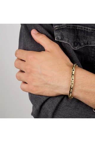 Bracelet doré à l'or jaune