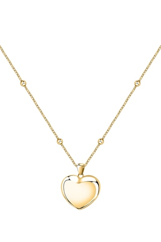 Collar - Chapado en ion de oro amarillo