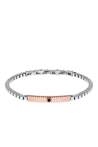 Pulsera - Chapado en ion de oro rosa