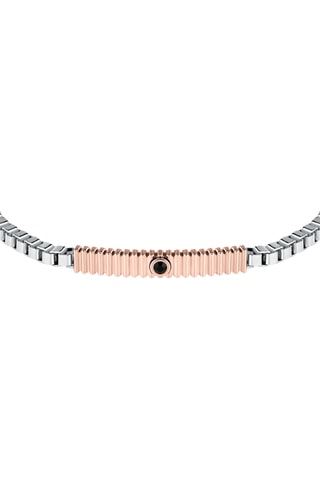 Pulsera - Chapado en ion de oro rosa