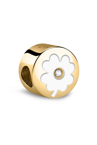 Charm - Chapado en ion de oro amarillo