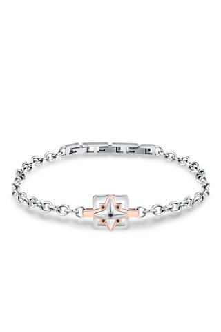 Pulseira - Banhado a ião ouro rosa