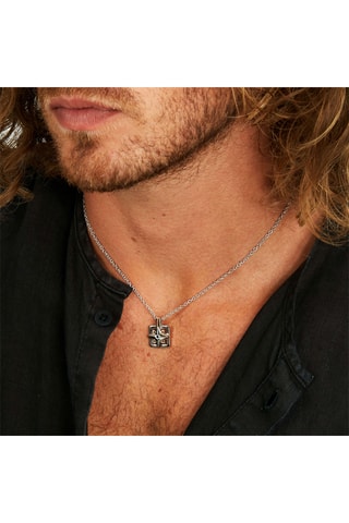 Collar - Chapado en ion de oro rosa