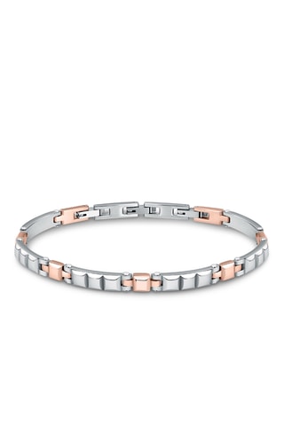 Pulsera - Chapado en ion de oro rosa