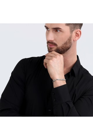 Pulsera - Chapado en ion de oro rosa