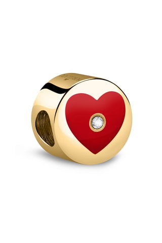 Charm - Chapado en ion de oro amarillo