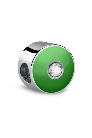 Charm - Plateado y verde