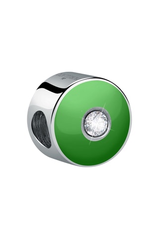 Charm - Plateado y verde