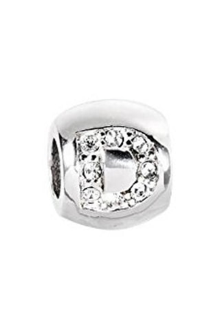 Charm - Plateado y blanco