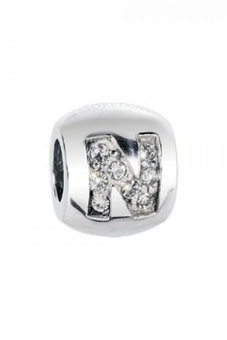 Charm - Plateado y blanco