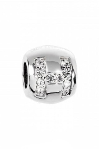 Charm - Plateado y blanco