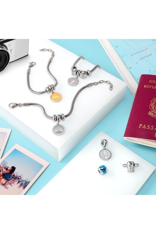 Charm Drops Plateado