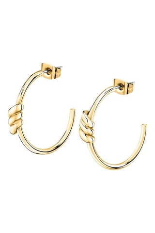Argolas Torchon - Dourado